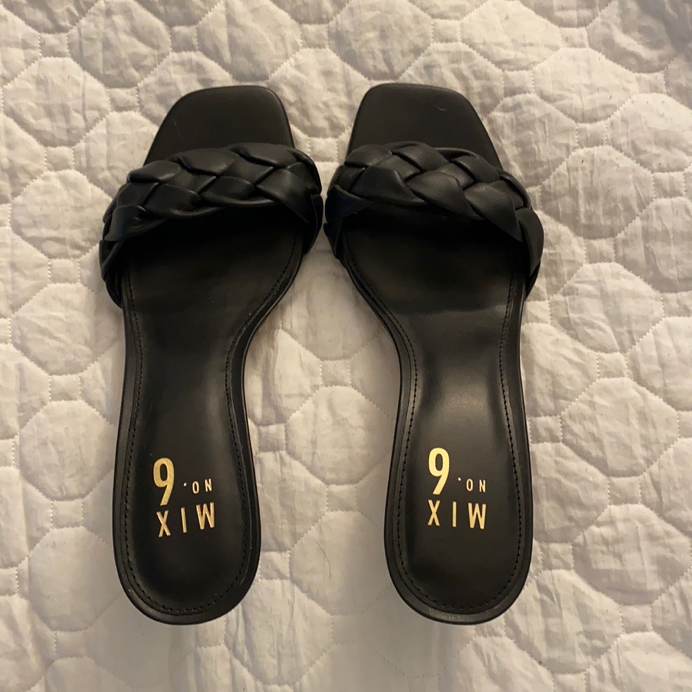 Black Kitten Heels by Mix No. 6